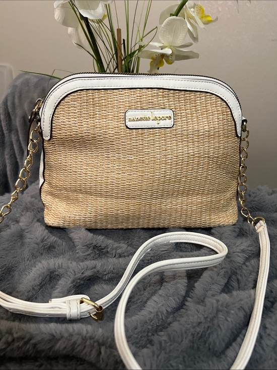 Nanette Lepore Handbags - Nanette Lepore White Crossbody GUC retail $129